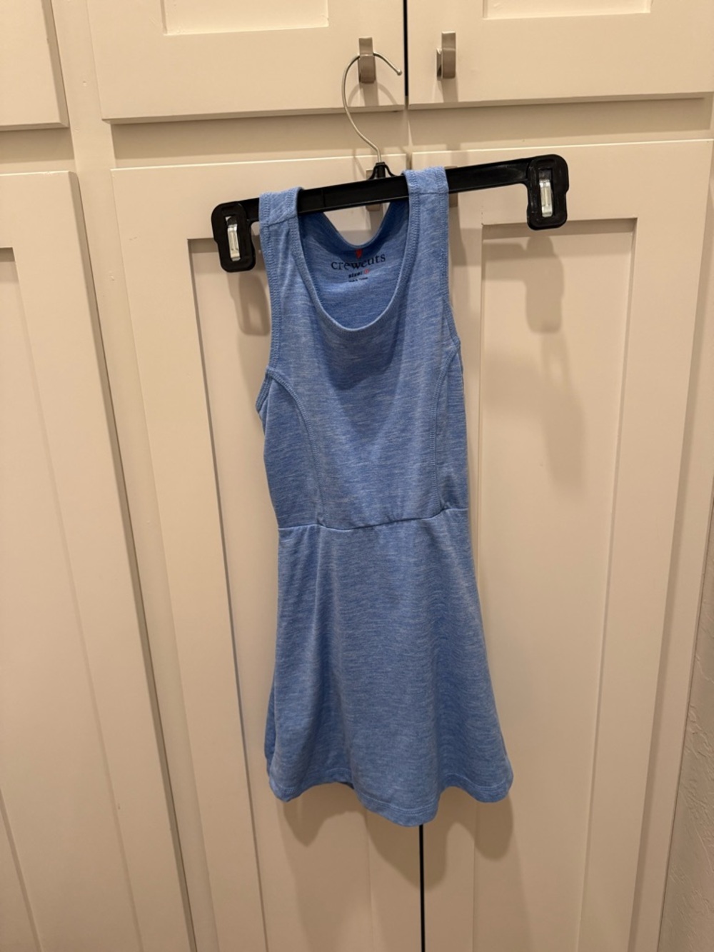 Crewcuts Heathered Sky Blue Athletic Tank Dress